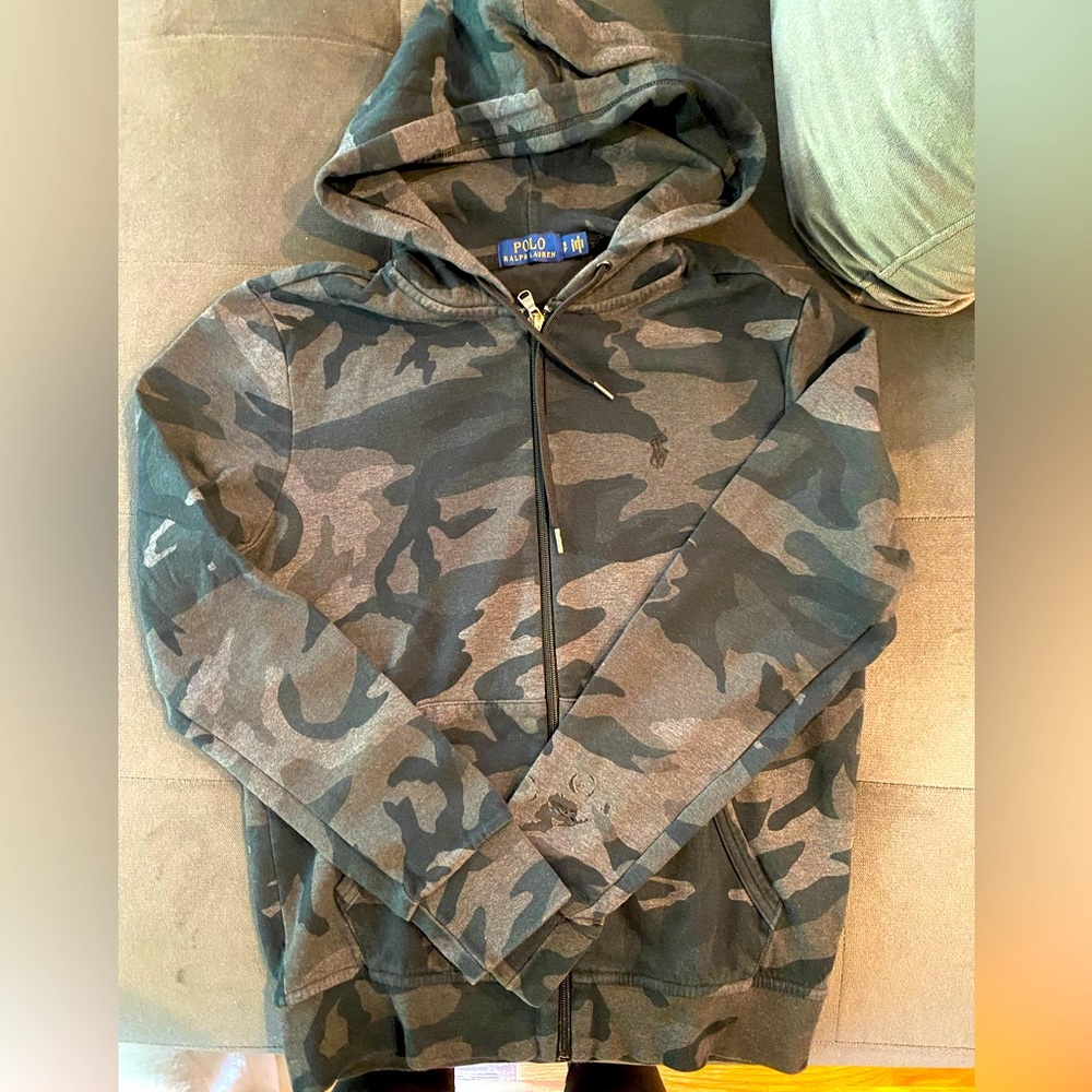 Polo Camo Hoodie